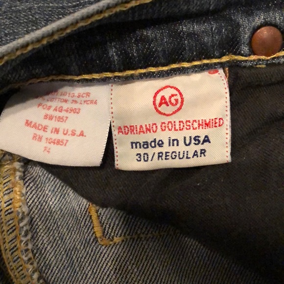 AG Adriano Goldschmied Jeans, “The Angel,” size 30 - Picture 6 of 6